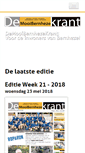 Mobile Screenshot of demooibernhezekrant.nl